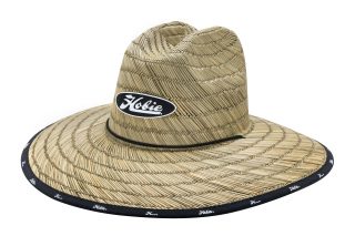 Bamboo Straw Lifeguard Hat With Chin Strap 01