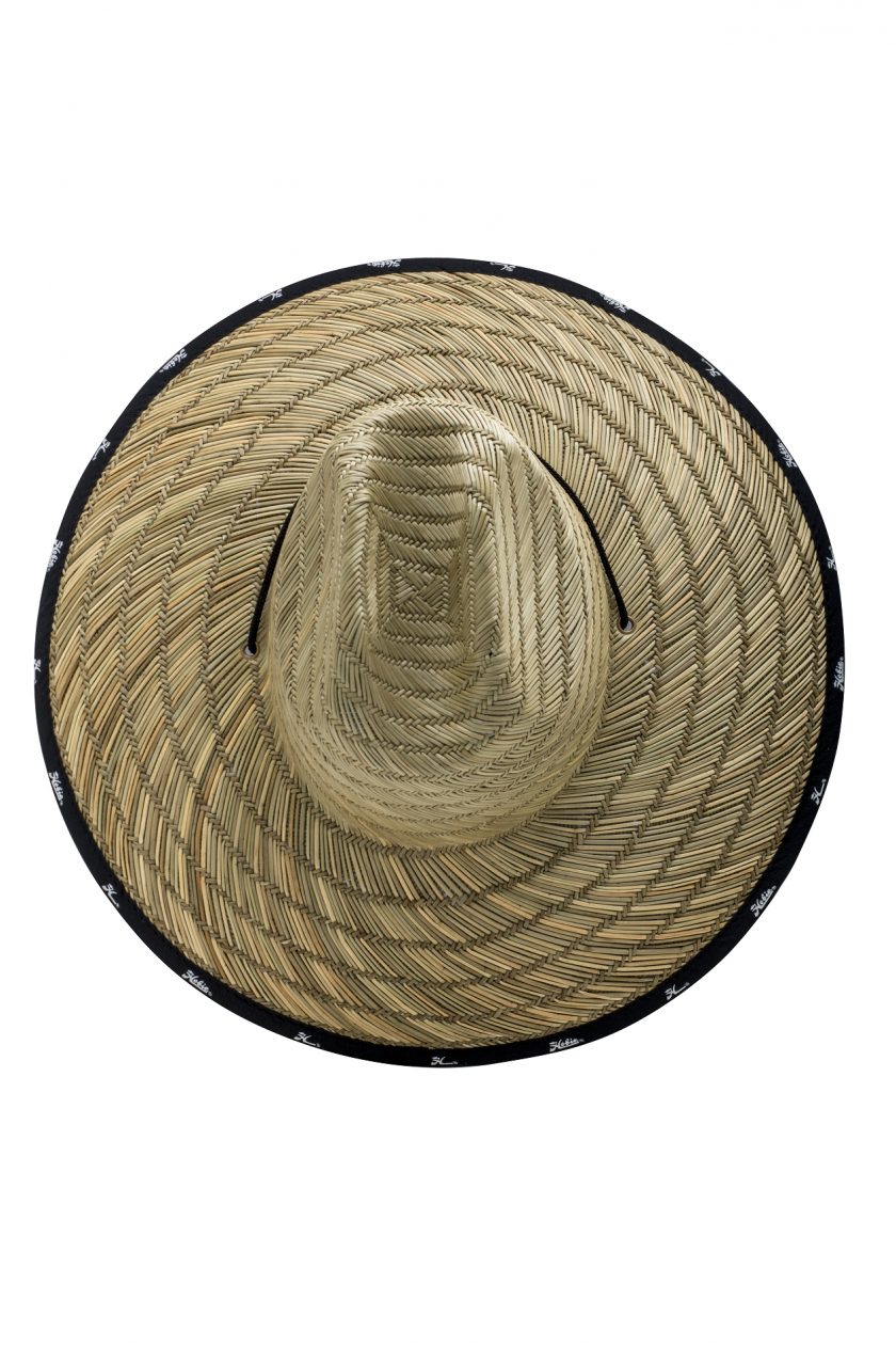 Bamboo Straw Lifeguard Hat With Chin Strap 04