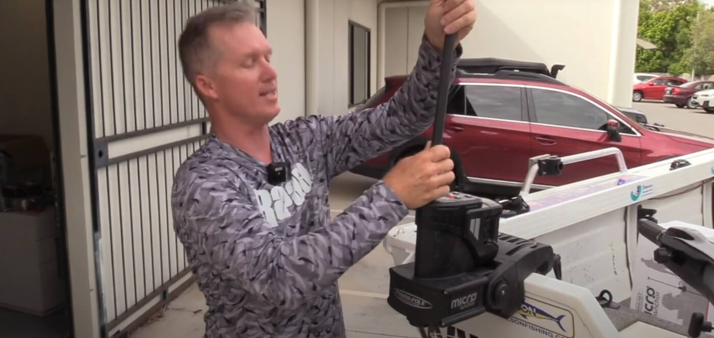 Power Pole Boat Transom Mount