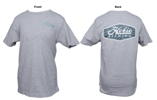Roped In Hobie Short Sleeve T Shirt Grey Heather