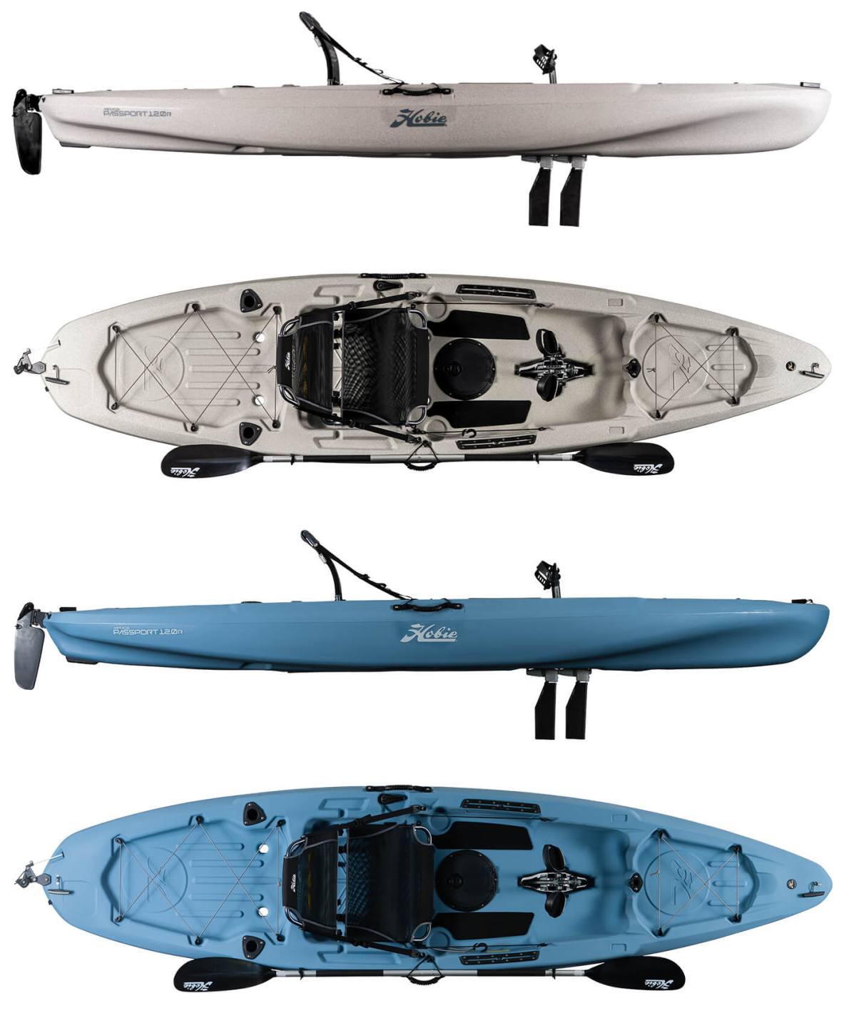Hobie Mirage Passport 12r Fishing Kayak Info Sheet Colourways